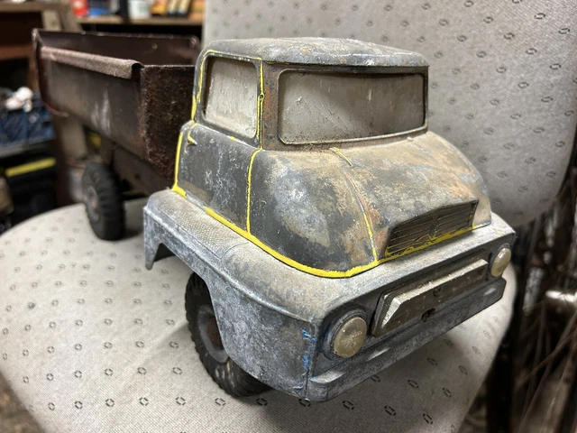 Caravane tôle Minic Toys Tri-Ang Angleterre 1950