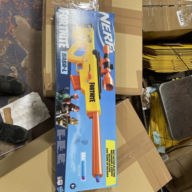 NERF FORTNITE BASRL Bolt Action, Clip Fed Blaster Toy (E7522EU4) £35.00 PicClick UK