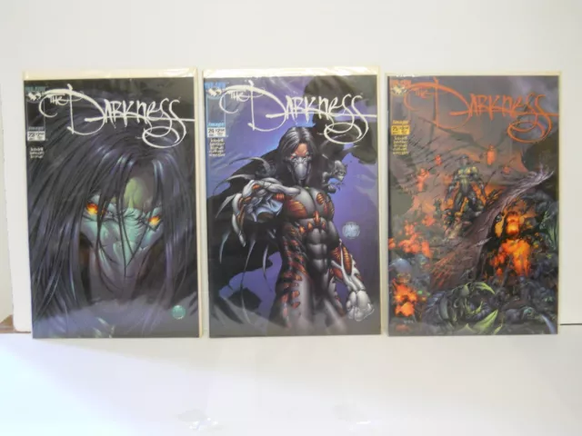 Lot of 3 Comic Books The Darkness Top Cow Image Comics 23, 24, 25 Lot#19