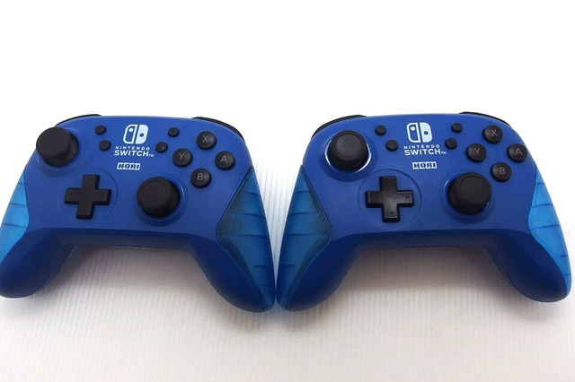 SWITCH WIRELESS HORI Controller Blue lot of 2 NSW-174U