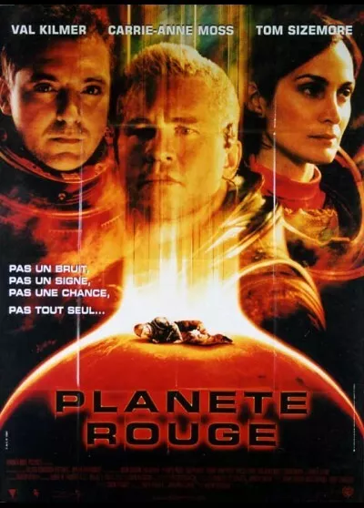 affiche du film PLANETE ROUGE 120x160 cm