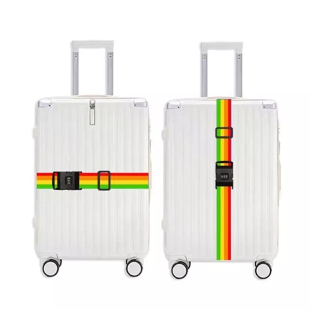 Luggage Strap Packing Belt Suitcase Straps on Your Flight Trip with Coded Lock 3