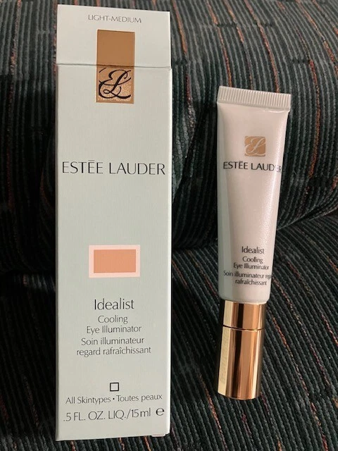Estee Lauder IDEALIST Cooling Eye Illuminator .5 0.5 oz LIGHT-MEDIUM New in Box