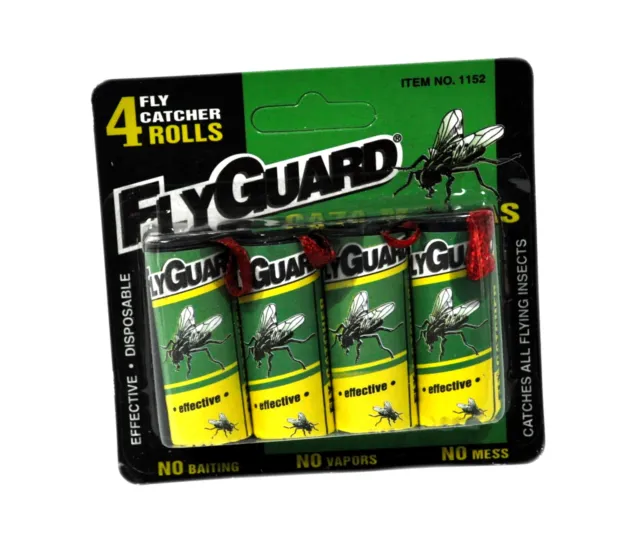 Fly Protection Fly Paper Rouleaux 4 Paquet 1152