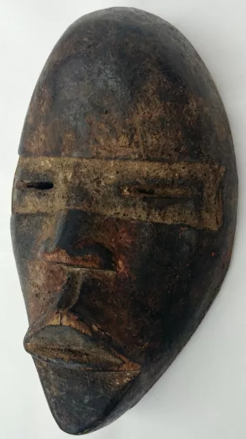Dan African Passport Mask - Gba Po Mask Beautiful Small West African Maskette 3