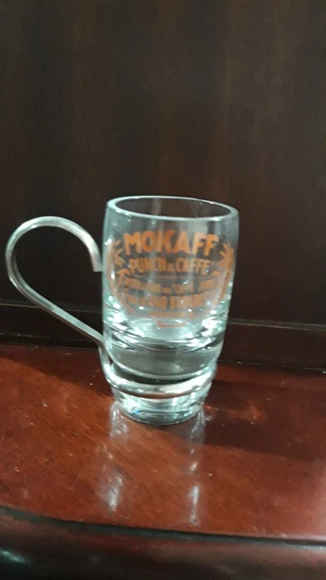 Bicchierino pubblicitario Mokaff Borghetti Ancona, perfetto.