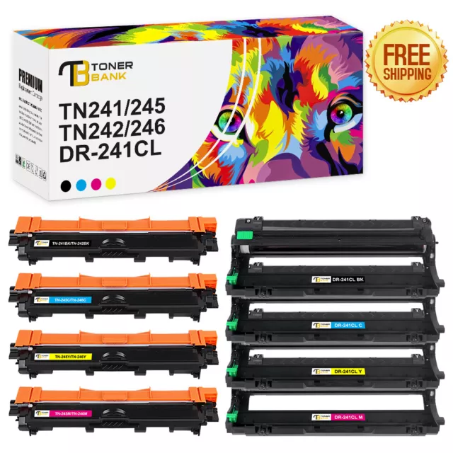 TONER Trommel für Brother TN241 DR241CL DCP 9022 CDW HL 3142 CW HL3152 CDW