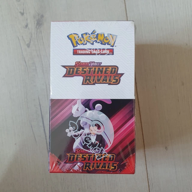 POKEMON TCG: SCARLET & Violet- Destined Rivals Half Booster Box 18 ...