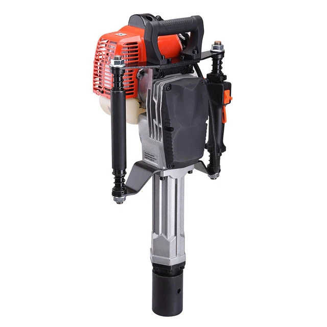 Apluschoice 51.7cc Pile Driver Gas Petrol T Post Hammer Farm Fence Garden Tool