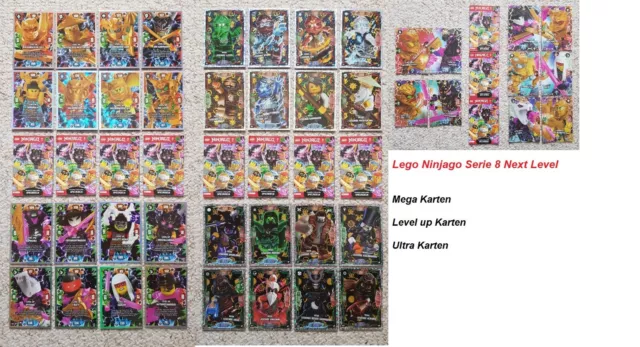 Lego Ninjago Trading Cards Serie 8 Next Level ...Sonderkarten aussuchen...