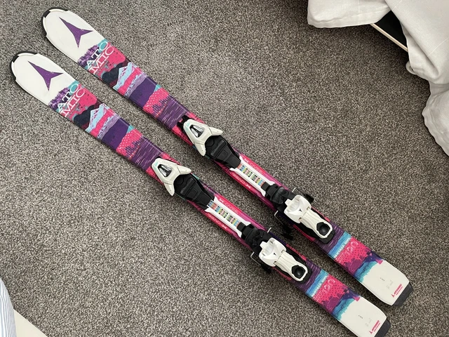 Atomic Vantage Girl Skis 120cm Piste Rocker All-mountain