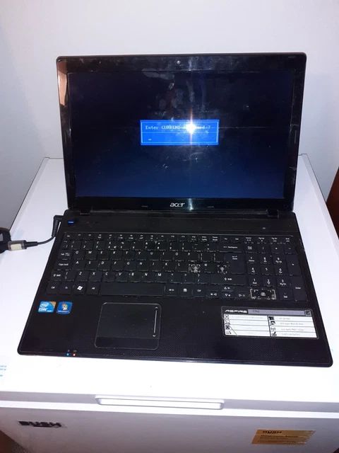 Acer Aspire 5742 Laptop Computer Ersatzteile oder Reparaturen