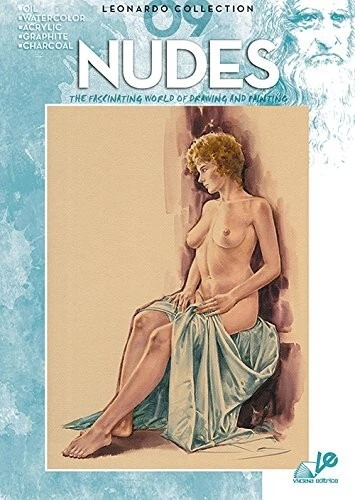 Libro de arte de la colección Leonardo - Vamos a pintar desnudos #9