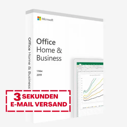 Microsoft Office 2019 Home & Business für MAC Key Produktschlüssel Mail Download
