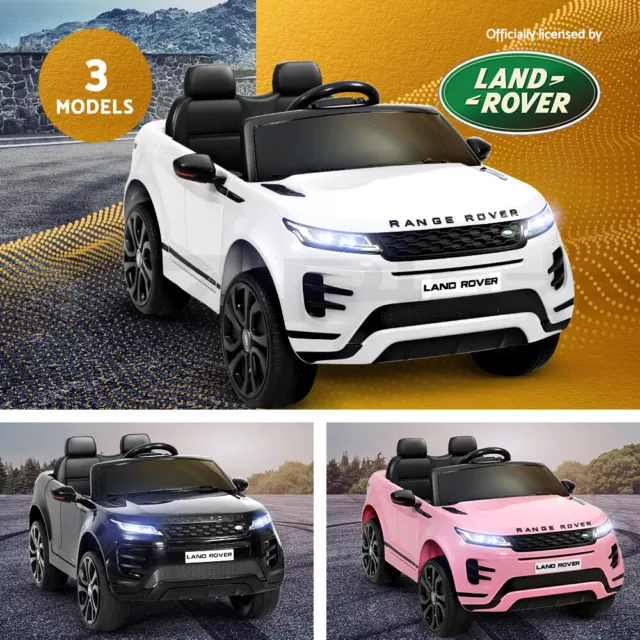 Electric Ride On Car Licensed Land Rover 12V Kids Car Toys Battery Power Remote