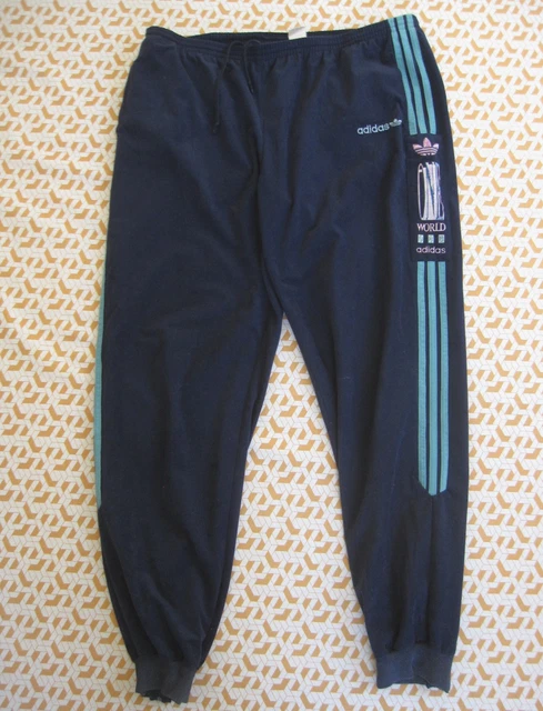 Pantalon de survêtement bleu marine Adidas vintage des