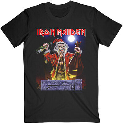 Iron Maiden Unisex T-Shirt: No Prayer For Christmas Officially Licensed 2022