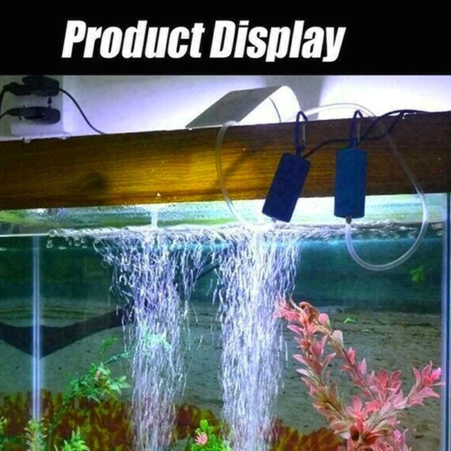 Mini USB Aquarium Fish Tank Air Pump - Portable  Energy-saving - Quiet Operation