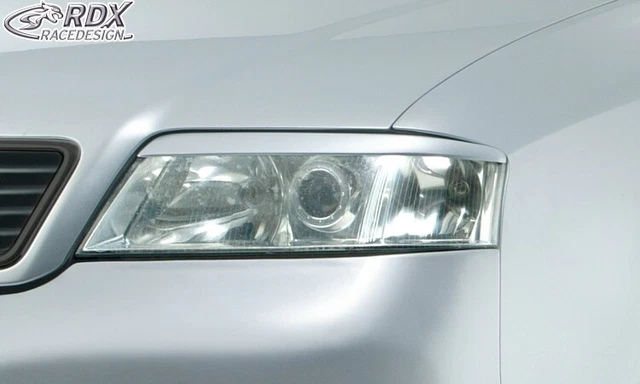Set mascherine fari RDX brutto sguardo per Audi A6 4B C5 mascherine fari