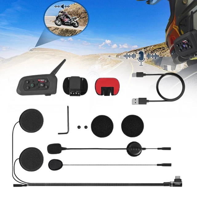 CUFFIA AURICOLARE PER CASCO MOTO INTERNO INTERFONO HELMET BLUETOOTH Headset Bt CUFFIA AURICOLARE PER CASCO MOTO INTERNO INTERFONO HELMET BLUETOOTH Headset Bt