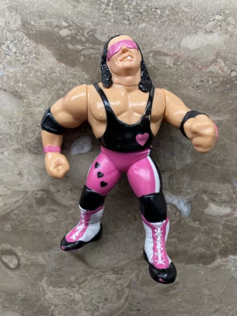 WWF WWE Wrestling Hasbro Figur. Bret Hart. 90er.