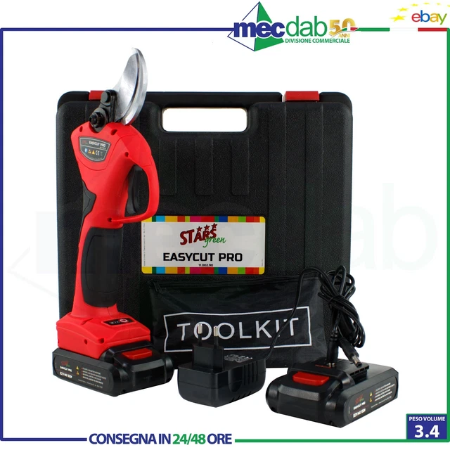 Forbici Da Potatura A Batteria 21V - Doppio Taglio, 2 Batterie Incluse - Foto 10