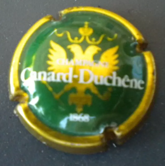 capsules de champagne  canard duchéne  n°48  (vert)  cote 5€