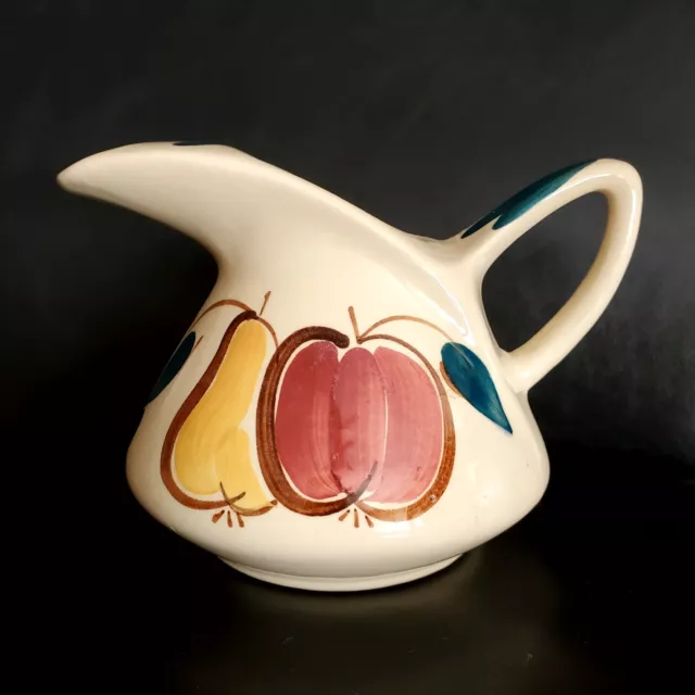 Purinton Pottery Apple And Pear Design Pitcher