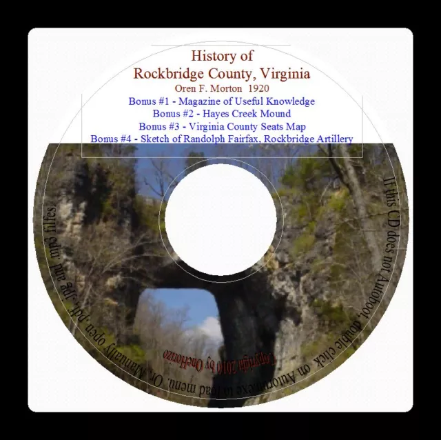 Rockbridge County Virginia History and Genealogy