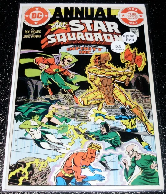 All Star Squadron Annual 2 (5.5) 1st Print 1983 DC Comics