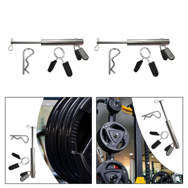 Extension De Pile De Poids 140 Mm – Goupille Acier Robuste Pour Haltères Et Machines Musculation