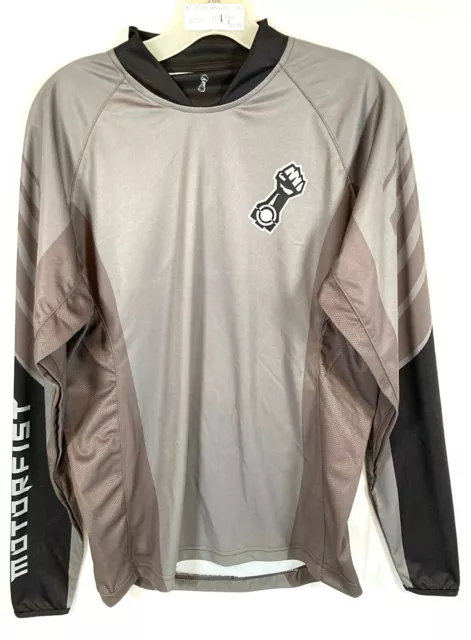 MotorFist Gray Ranger Jersey/Shirt SM NEW