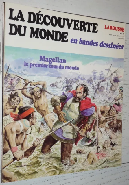 Larousse Decouverte Monde Bandes Dessinees N°9 1979 Magellan Francois Xavier