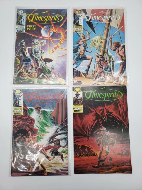 Lot of 9 Epic Marvel Image Top Cow Comic Books - Timespirits Weapon Zero