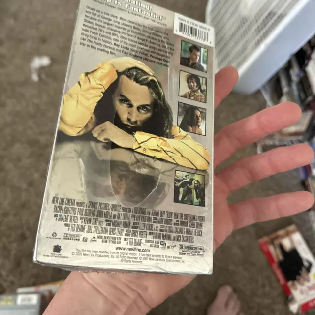 BLOW (VHS) JOHNNY Depp Penelope Cruz Rare Brand New & Sealed 2001 $4.00 ...