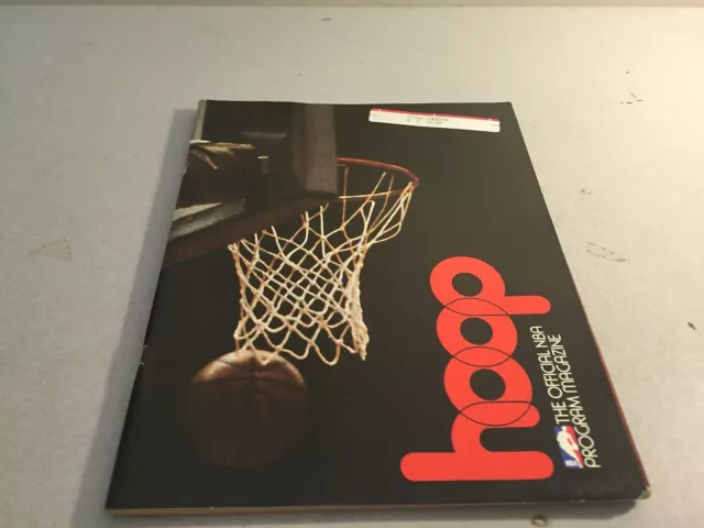 Jan 31 1980  Hoop Indiana Pacers vs New York Knicks NBA Game Program