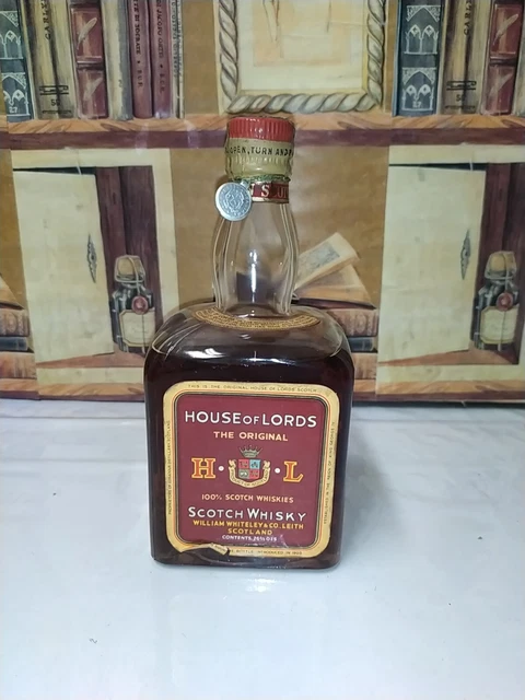 Whisky House Of Lords 75cl 43% Sigillo Stella 1949/1959 IMP.francesco Brunelli