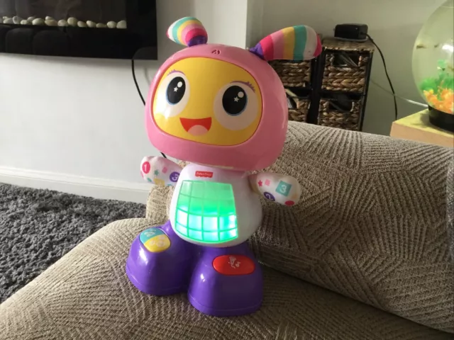 Fisher Price BeatBo Bright Beats Dance Move Interactive Toy Toddler Pink Purple