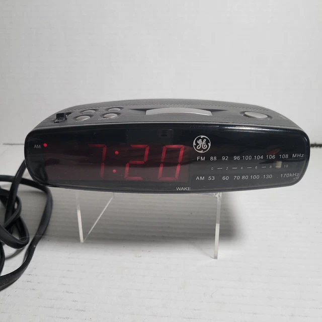 VTG GE AM/FM Radio Digital Alarm Clock 74835B General ElectricTested