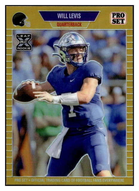 WILL LEVIS RC 2023 Leaf Metal 131/199 Pro Set Gold #24 ROOKIE Titans NF ID:64823