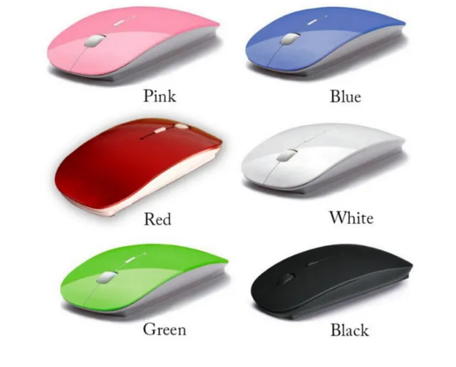 Mini souris sans fil - Bluetooth 2.4 - pour PC portable + dongle Bluetooth 3