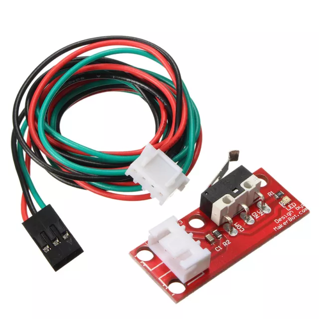 Mechanical End Stop Endstop Limit Switch+Cable For CNC 3D Printer RAMPS 1.4