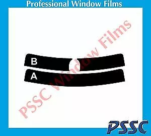 PSSC Pre Cut Sun Strip Car Window Tint Film for Renault Zoe 2012-2016