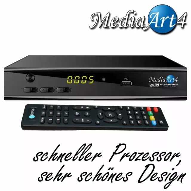 Ukrainische TV Sat Receiver MEDIAART-4 FULL HD vorprogrammiert Deutsch Russisch 2