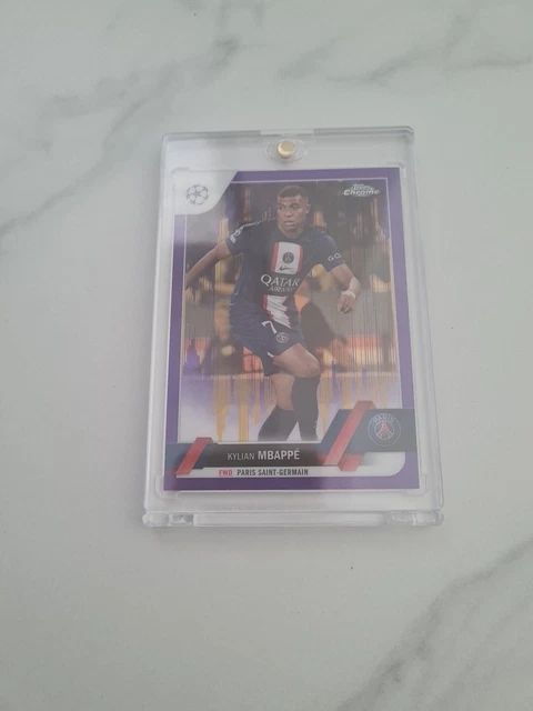 Carte Ousmane Dembele 2022-23 Topps Chrome UEFA Aqua Refractor 127/199