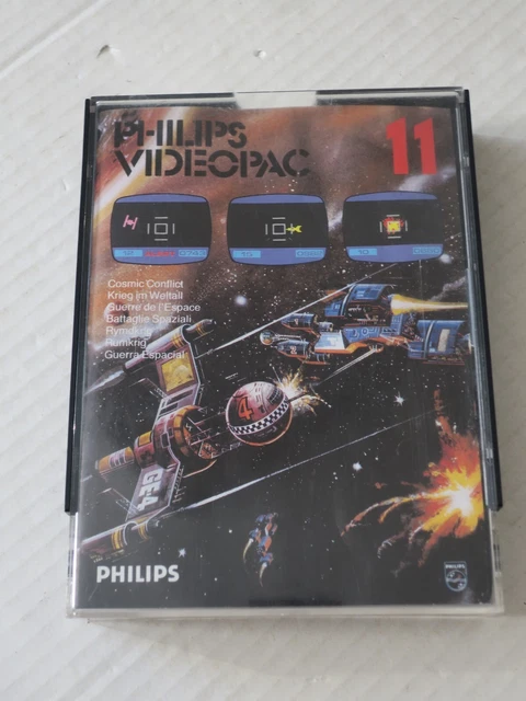 Guerre De L'Espace - Philips Videopac - N°11 - Complet