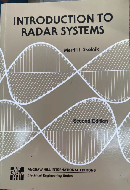 Introduction to Radar Systems by Merrill I. Skolnik (Paperback, 1980)