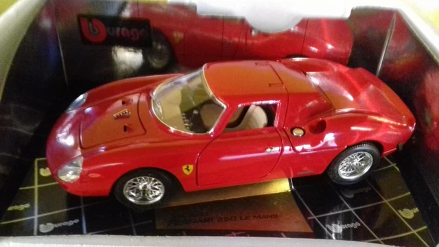 Burago Ferrari 250 Testa Rossa 1000 Miglia - Échelle 1/18 - Dans Sa Boîte