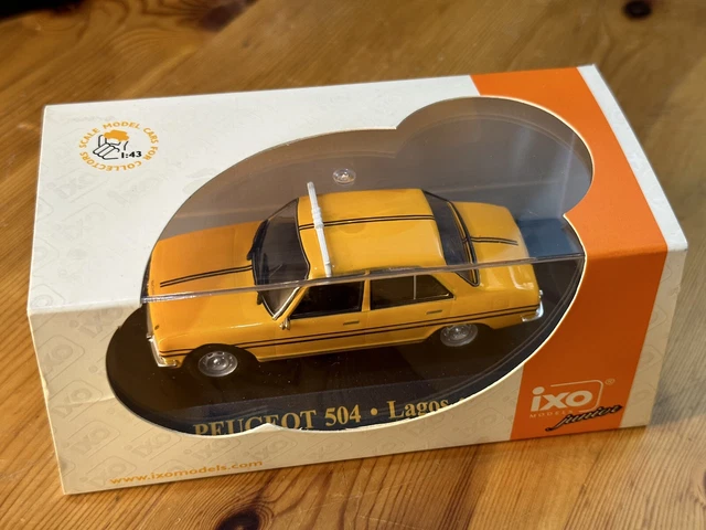 IXO 1/43 Peugeot 504 Taxi Lagos 1977