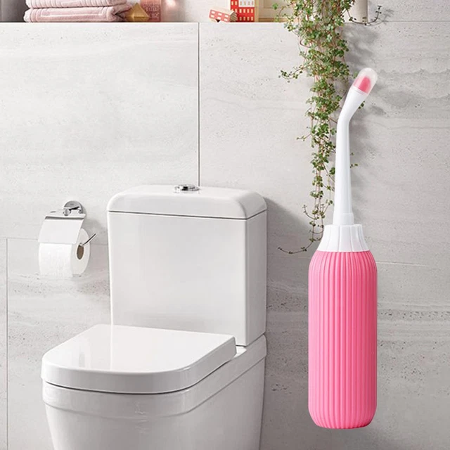 Reise Bidet Mini Butt Dusche zum Waschen Toilette Körperpflege Pink